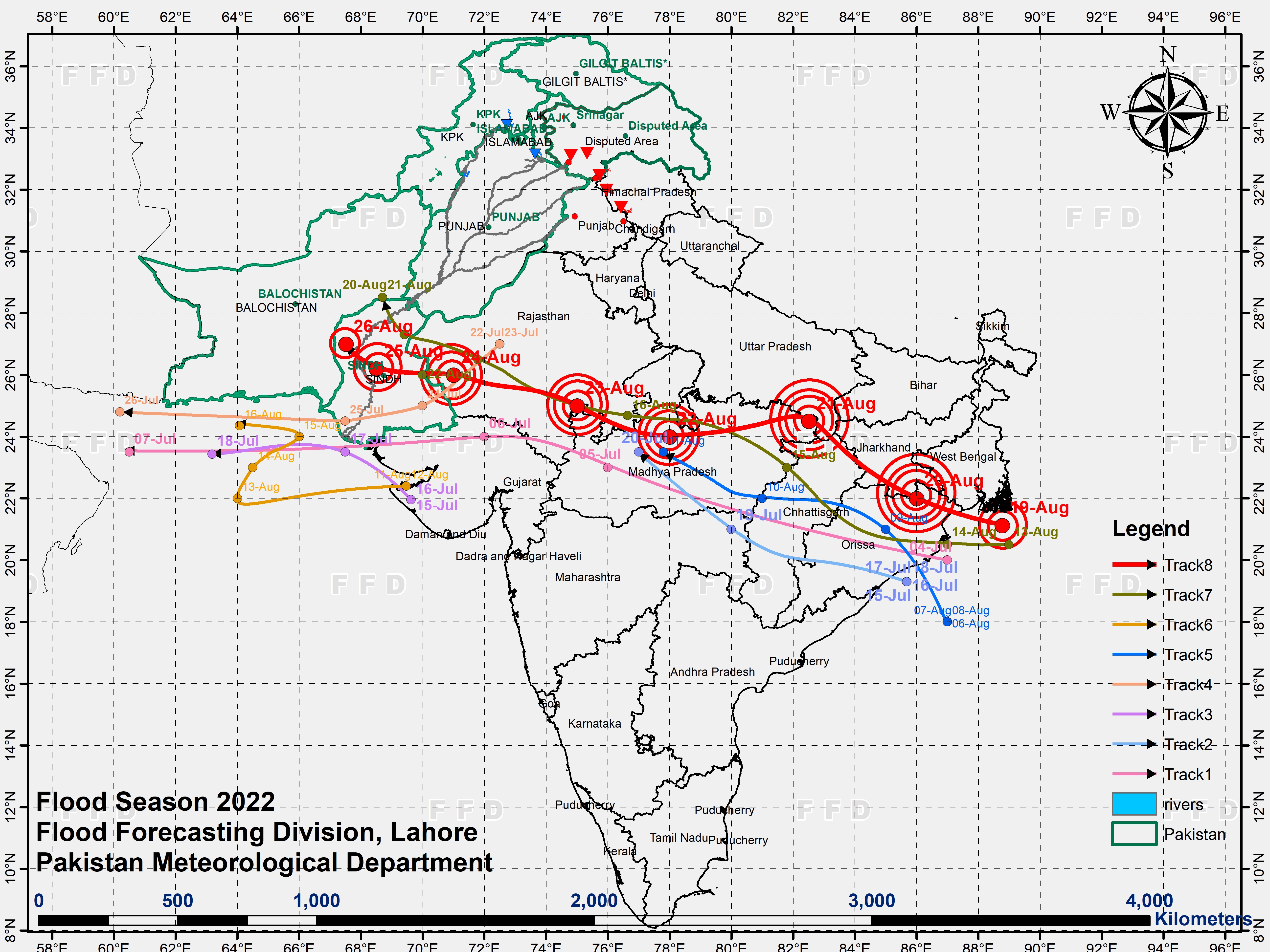 Flood Tracks Season 2022